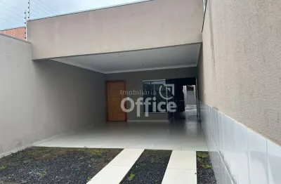 Casa com 3 dormitórios à venda, 103 m² por r$ 310.000,00 - paraíso - anápolis/go