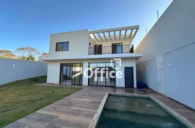 Casa com 3 dormitórios à venda, 267 m² por r$ 1.600.000,00 - anápolis city - anápolis/go