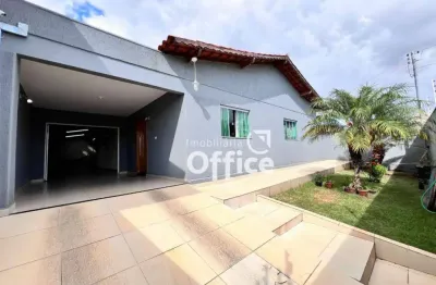 Casa com 3 dormitórios à venda, 200 m² por r$ 650.000,00 - frei eustáquio - anápolis/go
