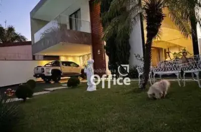 Sobrado com 3 suítes à venda, 390 m² por r$ 2.250,000 - anápolis city - anápolis/go