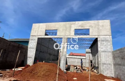 Galpão, 240 m² - venda por r$ 900.000,00 ou aluguel por r$ 4.500,00/mês - parque brasília 2ª etapa - anápolis/go