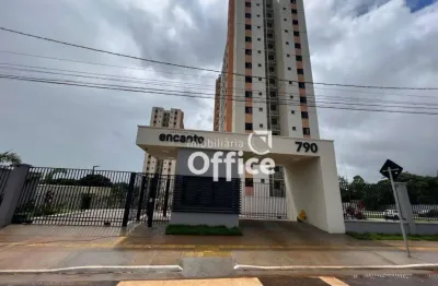 Apartamento com 2 dormitórios para alugar, 50 m² por r$ 1.620,00/mês - chácaras americanas - anápolis/go