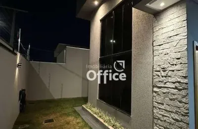 Casa com 3 dormitórios à venda, 110 m² por r$ 550.000,00 - residencial flor do cerrado - anápolis/go