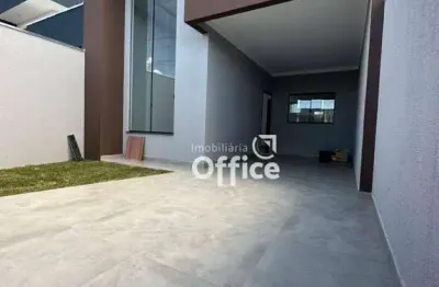 Casa com 3 dormitórios à venda, 120 m² por r$ 390.000,00 - gran ville - anápolis/go