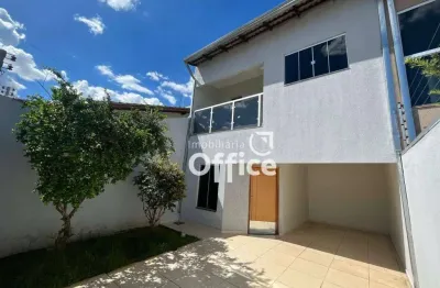Sobrado com 3 dormitórios para alugar, 138 m² por r$ 1.983,33/mês - residencial flor do cerrado - anápolis/go