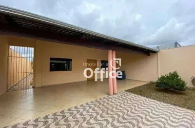 Casa com 5 dormitórios à venda, 266 m² por r$ 650.000,00 - jardim ana paula - anápolis/go
