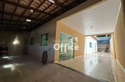Casa com 3 quartos à venda, 150 m² por r$ 350.000 - vila são joaquim - anápolis/go
