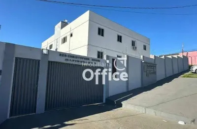 Apartamento com 2 dormitórios à venda, 60 m² por r$ 280.000,00 - jk parque industrial nova capital - anápolis/go