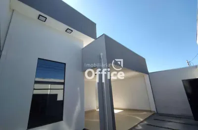 Casa com 2 dormitórios à venda, 102 m² por r$ 400.000,00 - jardim nações unidas - anápolis/go
