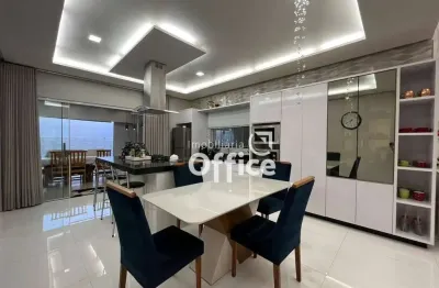 Casa com 3 dormitórios à venda, 175 m² por r$ 750.000,00 - residencial flor do cerrado - anápolis/go