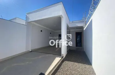 Casa com 3 quartos à venda, 108 m² por r$ 360.000 - setor sul jamil miguel - anápolis/go
