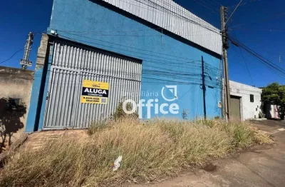 Galpão para alugar, 300 m² por r$ 4.500,00/mês - loteamento residencial américa - anápolis/go