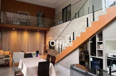 Sobrado com 6 dormitórios à venda, 330 m² por r$ 1.900.000,00 - residencial roses garden - anápolis/go