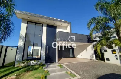 Casa com 3 dormitórios à venda, 189 m² por r$ 1.590.000,00 - condomínio residencial gaudí - anápolis/go
