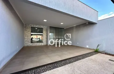 Casa com 3 dormitórios à venda, 175 m² por r$ 600.000,00 - jk nova capital - anápolis/go
