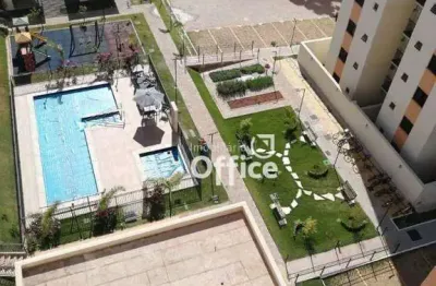 Apartamento com 2 dormitórios à venda, 51 m² por r$ 285.000,00 - lourdes - anápolis/go