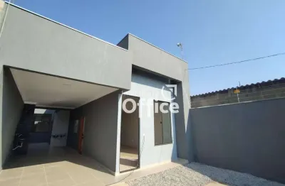 Casa com 3 quartos à venda, 105 m² por r$ 390.000 - parque calixtópolis - anápolis/go
