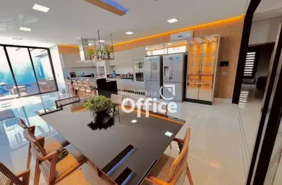 Casa com 4 suítes à venda, 250 m² por r$ 2.750.000 - belas artes condomínio residencial - anápolis/go