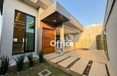 Casa com 3 dormitórios à venda, 145 m² por r$ 570.000,00 - residencial tangará - anápolis/go