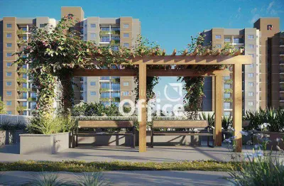Apartamento com 3 dormitórios à venda, 68 m² por r$ 408.000,00 - vila industrial - anápolis/go