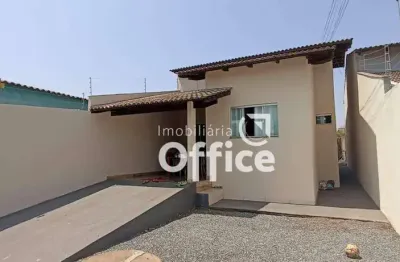 Casa com 3 quartos à venda, 120 m² por r$ 350.000 - santo antônio - anápolis/go