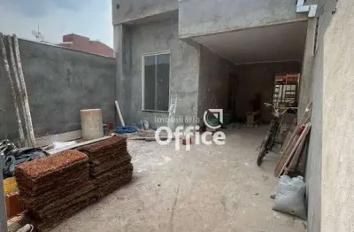 Casa com 2 quartos à venda, 86 m² por r$ 320.000 - jardim dos ipês - anápolis/go