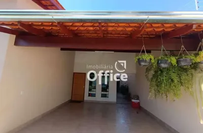 Casa com 3 quartos à venda, 140 m² por r$ 480.000 - loteamento residencial verona - anápolis/go