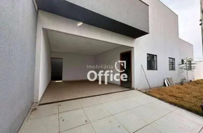 Casa com 3 dormitórios à venda, 97 m² por r$ 420.000,00 - residencial florença - anápolis/go