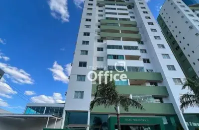 Apartamento com 3 dormitórios à venda, 95 m² por r$ 430.000,00 - vila santa isabel - anápolis/go