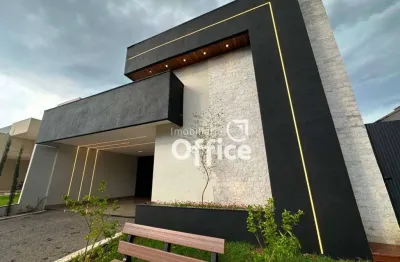 Casa no grand trianon com 3 suítes, planejados em todos os ambientes - anápolis-go