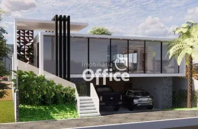 Terreno à venda com projeto incluso, 424 m² por r$ 650.000 - condomínio residencial belas artes - anápolis/go