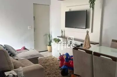 Apartamento com 2 quartos mobiliado à venda, 56 m² por r$ 250.000 - setor sul jamil miguel - anápolis/go