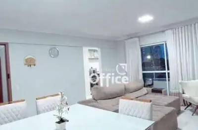 Apartamento com 3 dormitórios à venda, 118 m² por r$ 600.000,00 - jundiaí - anápolis/go