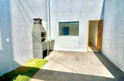 Casa com 3 dormitórios à venda, 75 m² por r$ 265.000,00 - residencial flamboyant - anápolis/go