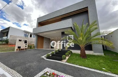 Casa com 4 quartos à venda, 202 m² por r$ 2.100.000 - condomínio grand trianon - anápolis/go