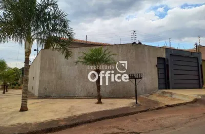 Casa com 3 dormitórios para alugar, 100 m² por r$ 1.800,00/mês - jardim alvorada - anápolis/go