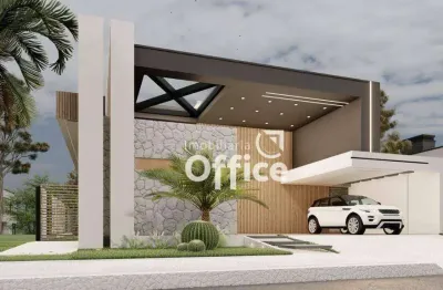 Casa com 4 dormitórios à venda, 249 m² por r$ 2.100.000,00 - grand trianon  - anápolis/go