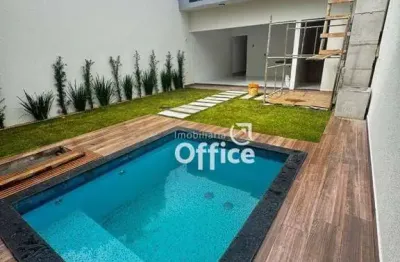 Casa com 3 dormitórios à venda, 115 m² por r$ 480.000,00 - polocentro l - anápolis/go