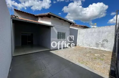Casa com 3 quartos à venda, 115 m² por r$ 400.000 - residencial alphaville - anápolis/go