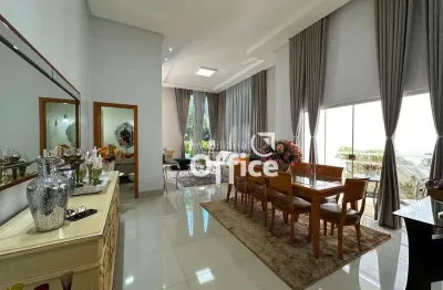 Casa com 3 suítes à venda, 243 m² por r$ 1.750.000 - condominio residencial anaville - anápolis/go