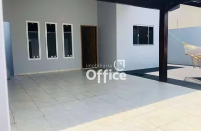 Linda casa com 3 quartos à venda, por r$ 350.000 - residencial aldeia dos sonhos - anápolis/go