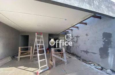 Casa com 3 dormitórios à venda, 105 m² por r$ 350.000,00 - residencial campos do jordão - anápolis/go