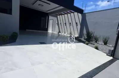 Casa com 3 quartos à venda, 136 m² por r$ 370.000 - setor samuel zacarias - goianápolis/go