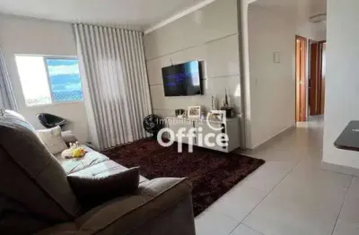 Apartamento com 3 quartos à venda, 79 m² por r$ 350.000 - chácaras colorado - anápolis/go