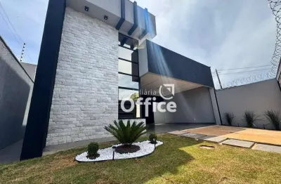 Casa com 3 dormitórios à venda, 133 m² por r$ 540.000,00 - setor jamil miguel - anápolis/go
