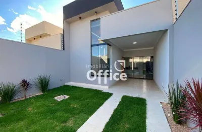 Casa com 3 quartos à venda, 105 m² por r$ 370.000 - residencial vale do sol - anápolis/go