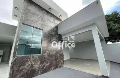 Casa com 3 quartos  à venda, 125 m² por r$ 550.000 - jardim suíço - anápolis/go