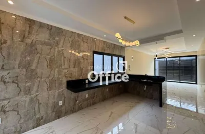 Casa com 3 quartos à venda, 125 m² por r$ 550.000 - jardim itália - anápolis/go