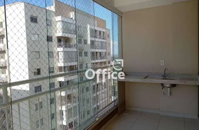 Apartamento com 3 dormitórios à venda, 75 m² por r$ 450.000,00 - jardim das américas 1ª etapa - anápolis/go