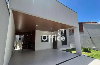 Casa com 3 dormitórios à venda, 121 m² por r$ 470.000,00 - residencial tangará - anápolis/go